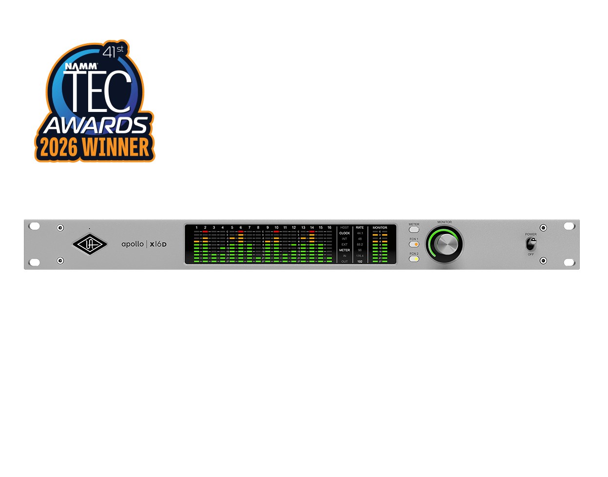 Apollo x16D ESS (Rack/TB3/Dante/MAC/WIN)