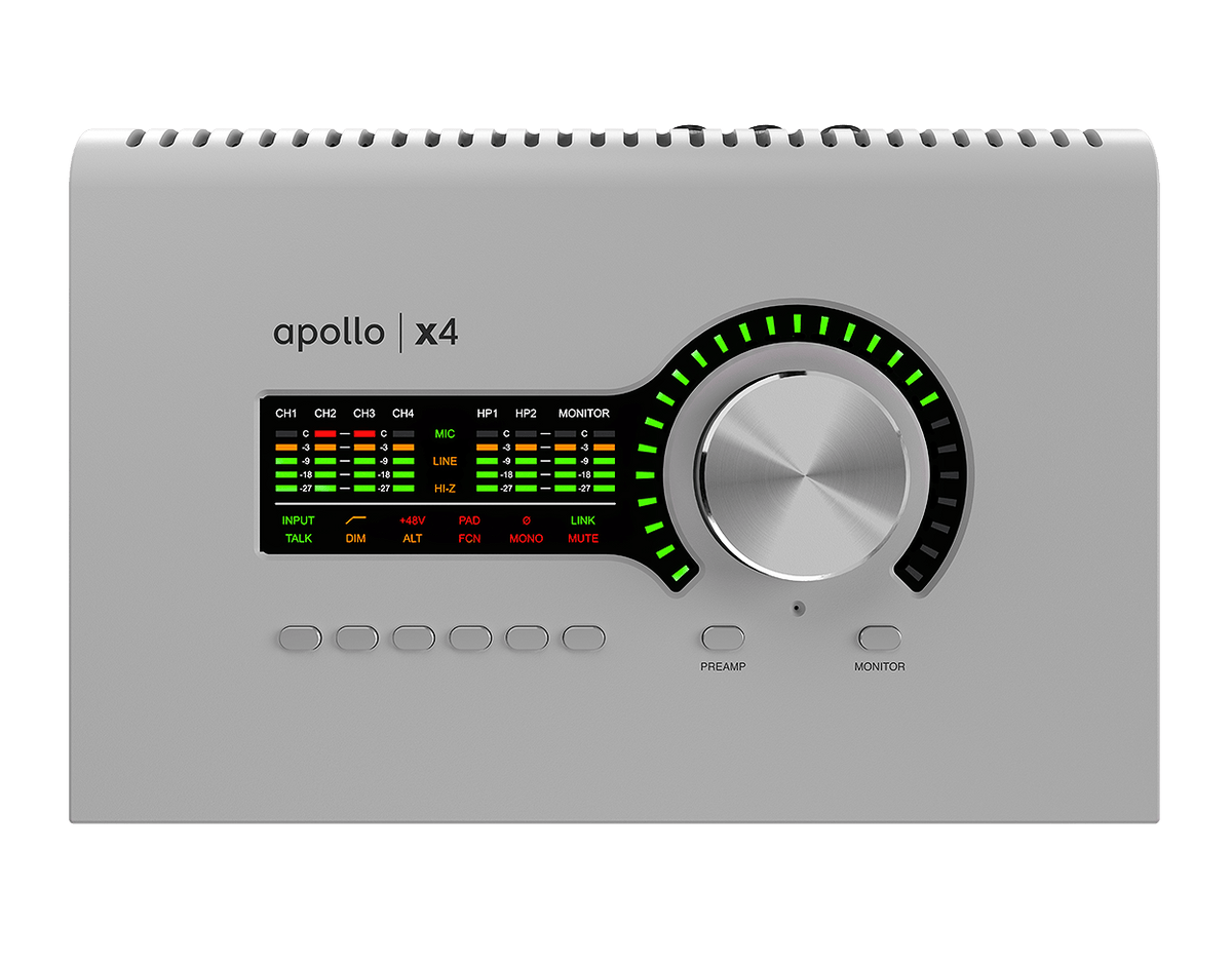 Universal Audio Apollo x4 with UAD Analog Classics Pro
