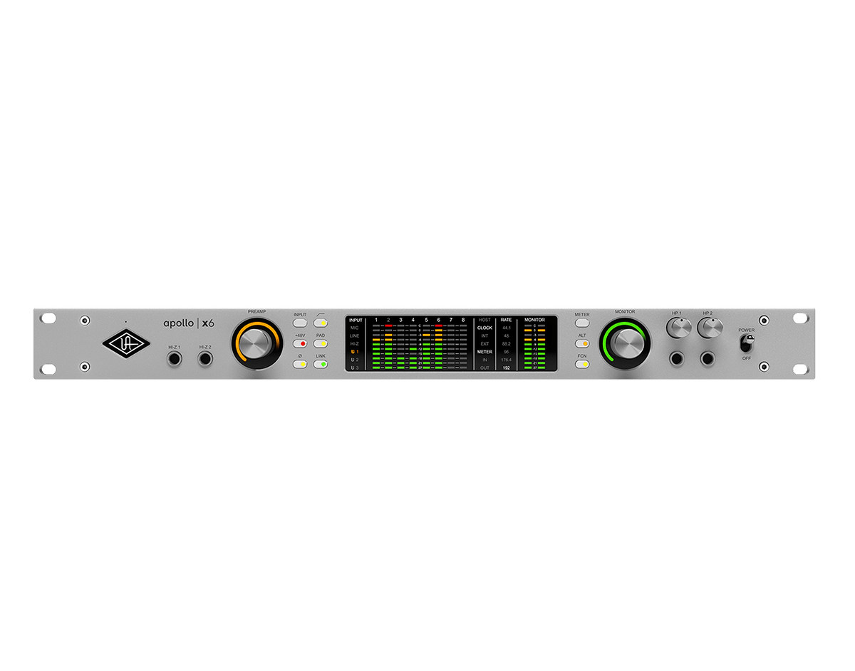 Universal Audio Apollo x6 with UAD Analog Classics Pro