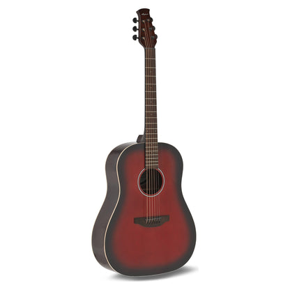 Applause Jump AAS-69-CB Slope Shoulder Dreadnought Acoustic Guitar, Gloss Cherry Burst, view 1