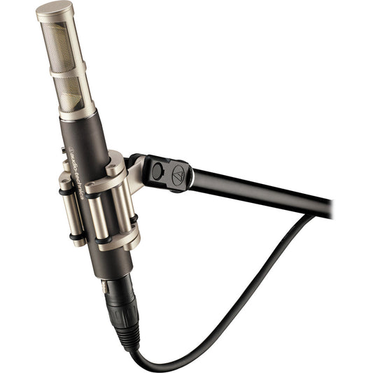 Audio Technica Cardioid studio condenser instrument microphone, side-address, stick-type with XL