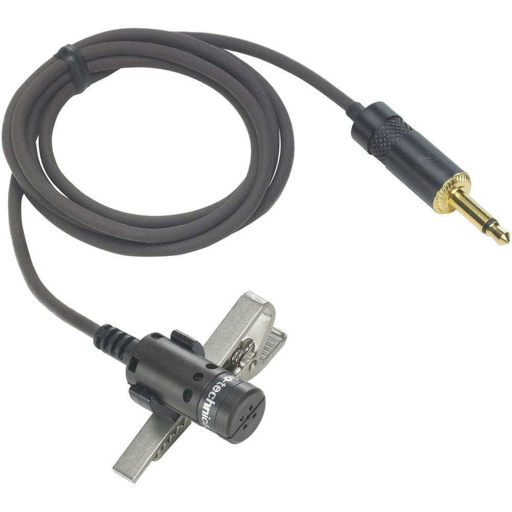 Audio Technica Cardioid condenser lavalier microphone for PRO88W transmitters io-Techni