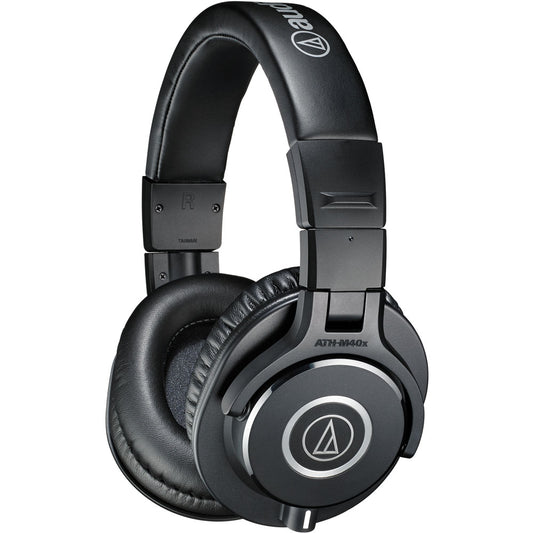 Audio Technica Closed-back dynamic monitor headphones, detachable cables