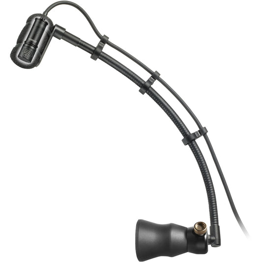 Audio Technica Cardioid condenser instrument microphone with universal clip-on mounting system,