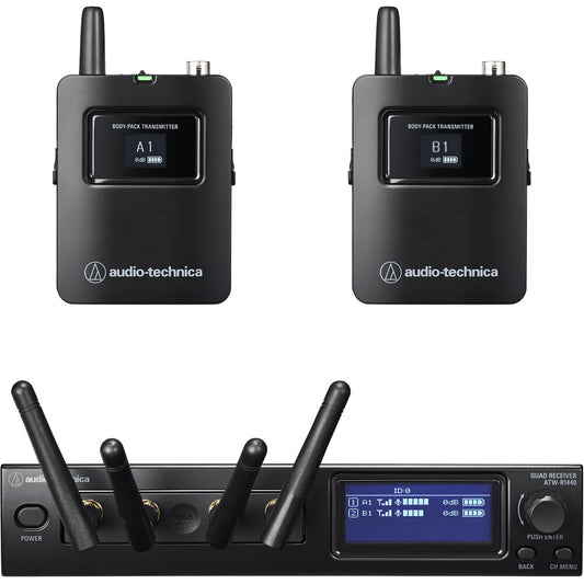 Audio Technica SYSTEM 20 PRO 2CH BP W/LAV 2.4GHZ WLS