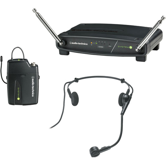 Audio Technica System 9 Wireless system includes ATW-R900a receiver and ATW-901a body-pack trans
