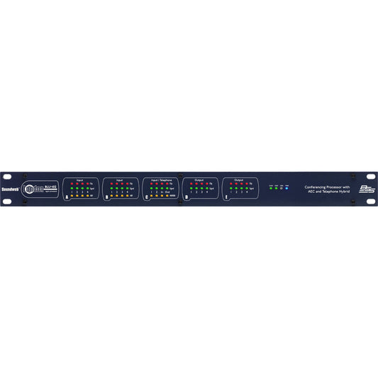 BSS BLU-102 10 analog mic/line input, 8 analog output, networked signal pro