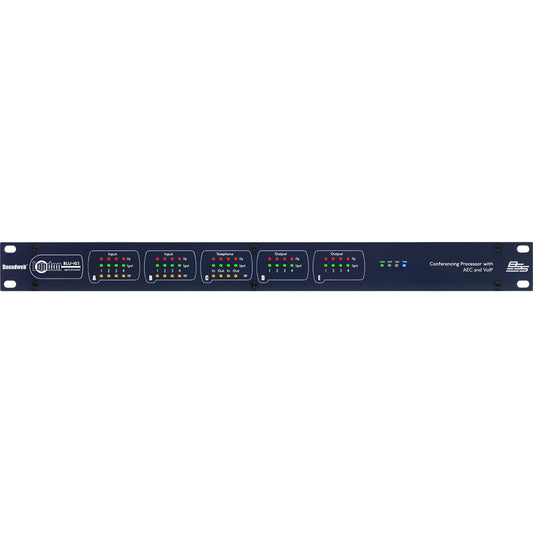 BSS BLU-103 8 analog mic/line input, 8 analog output, networked signal proc