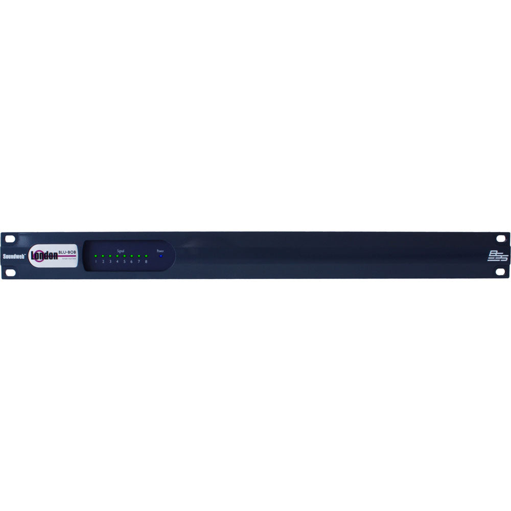 BSS BLU-BOB2 8-channel analog break-out box w/ BLU link (rack mount)