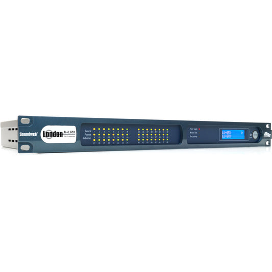 BSS BLU-GPX Networked General Purpose I/O expander w/ BLU link chassis