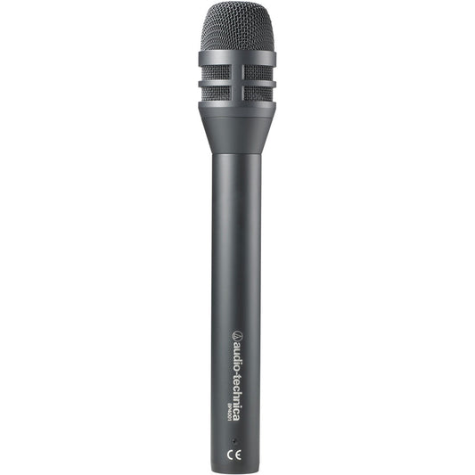 Audio Technica Cardioid dynamic interview microphone with extended handle