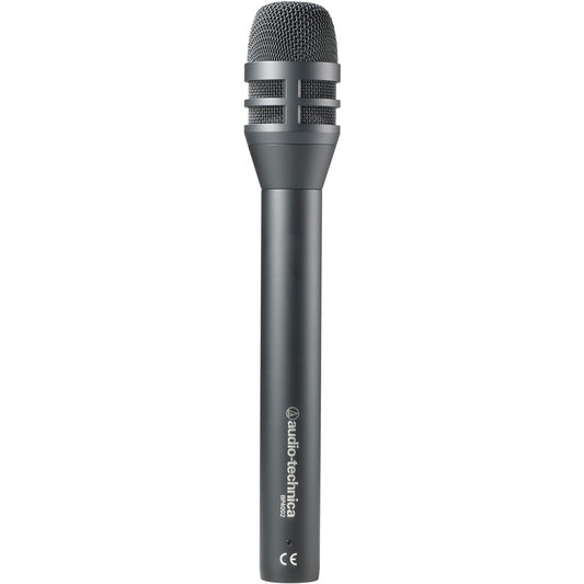 Audio Technica Omnidirectional dynamic interview microphone with extended handle