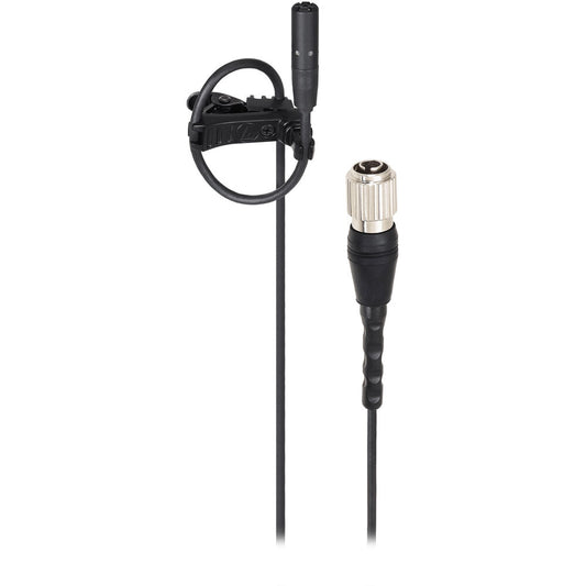 Audio Technica Subminiature cardioid condenser lavalier mic with 55" cable terminated