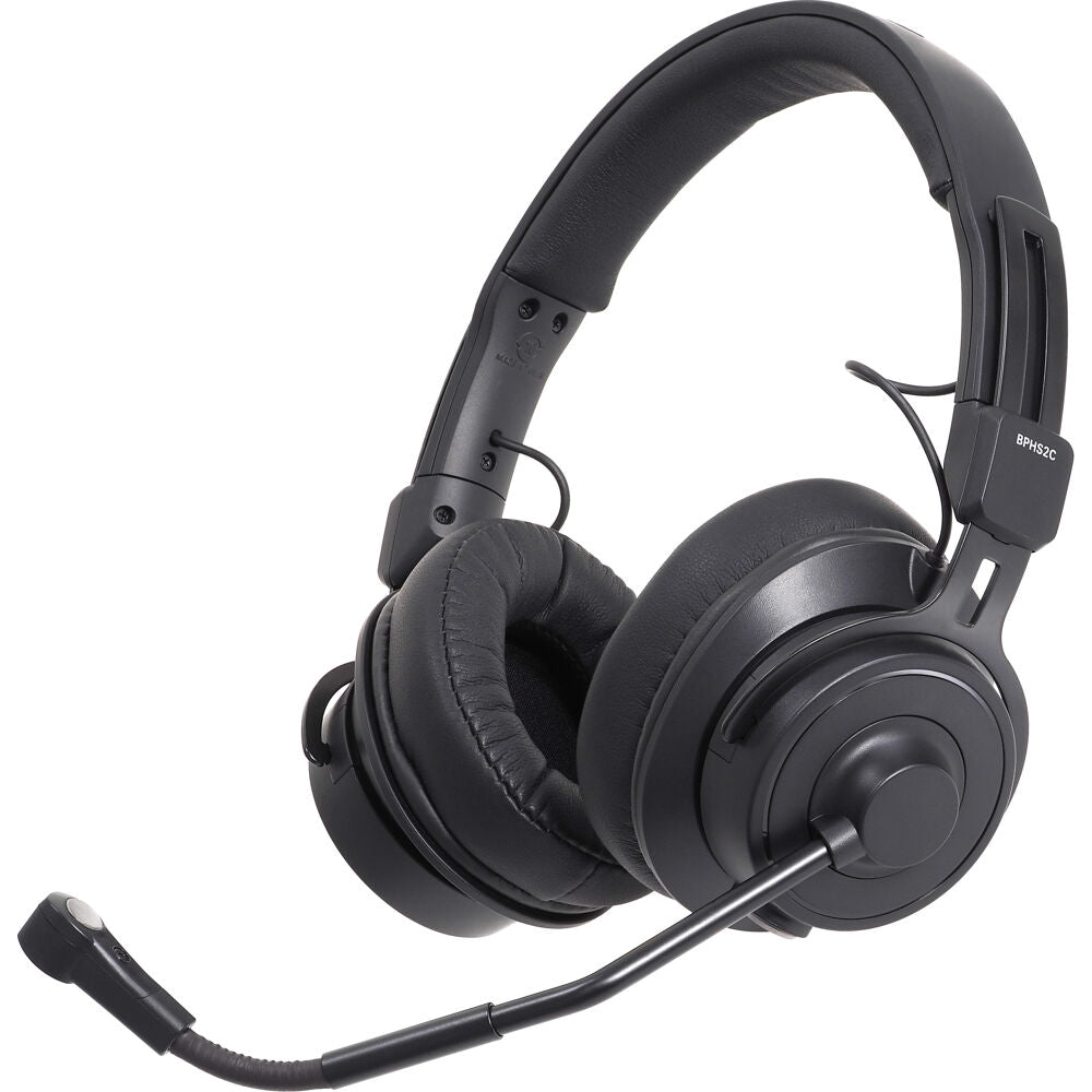 Audio Technica Broadcast stereo headset with cardioid condenser boom microphone