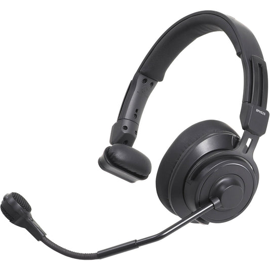 Audio Technica Single-ear broadcast headset with hypercardioid dynamic boom microphone