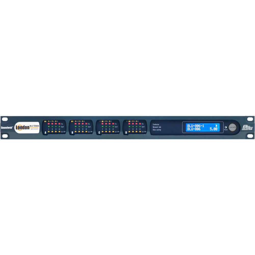 BSS BSS,BLU326,SIGNAL PROCESSOR W/DANTE