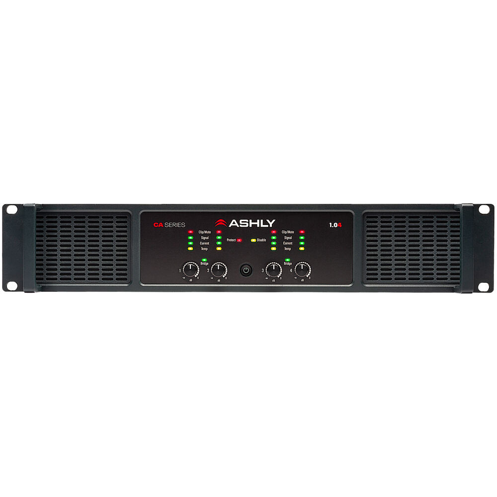ASHLY High Efficiency Power Amplifier 4 x 1000W at 2/4 Ohms or 70V, 500W at 8 Ohms