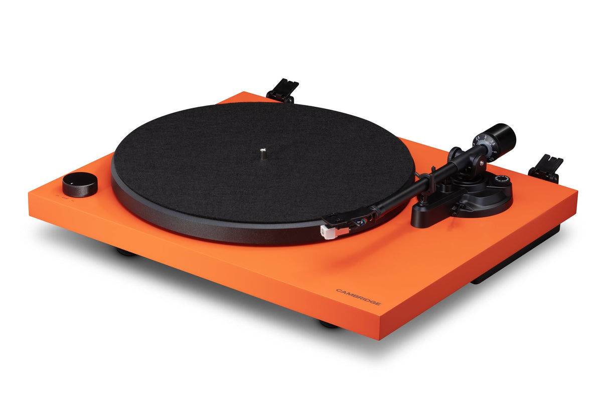 Cambridge Audio Spira belt drive turntable in Orange