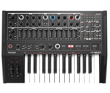 Arturia MiniBrute 2 Noir Analog Synthesizer
