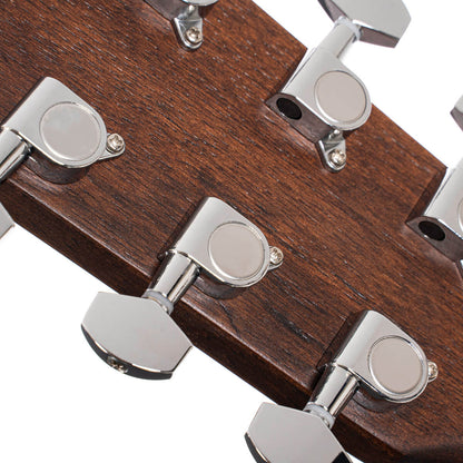 Cort Earth60 die-cast tuning machines, rear view