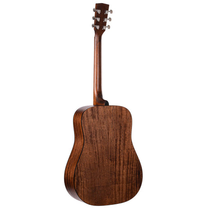 Cort Earth60 mahogany back, open pore finish