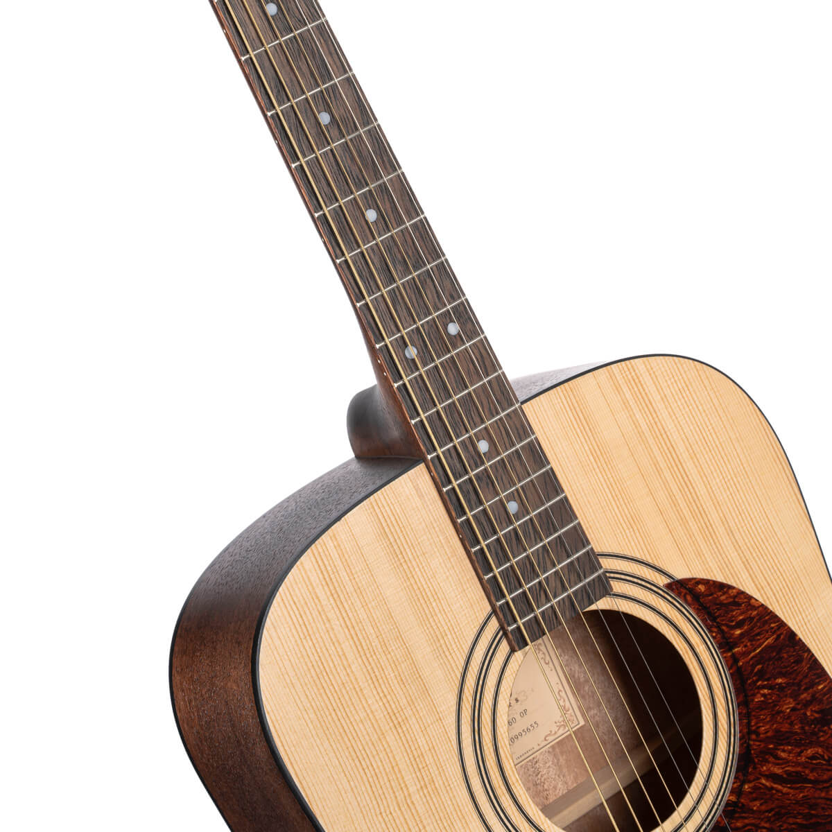 Cort Earth60 neck and upper body