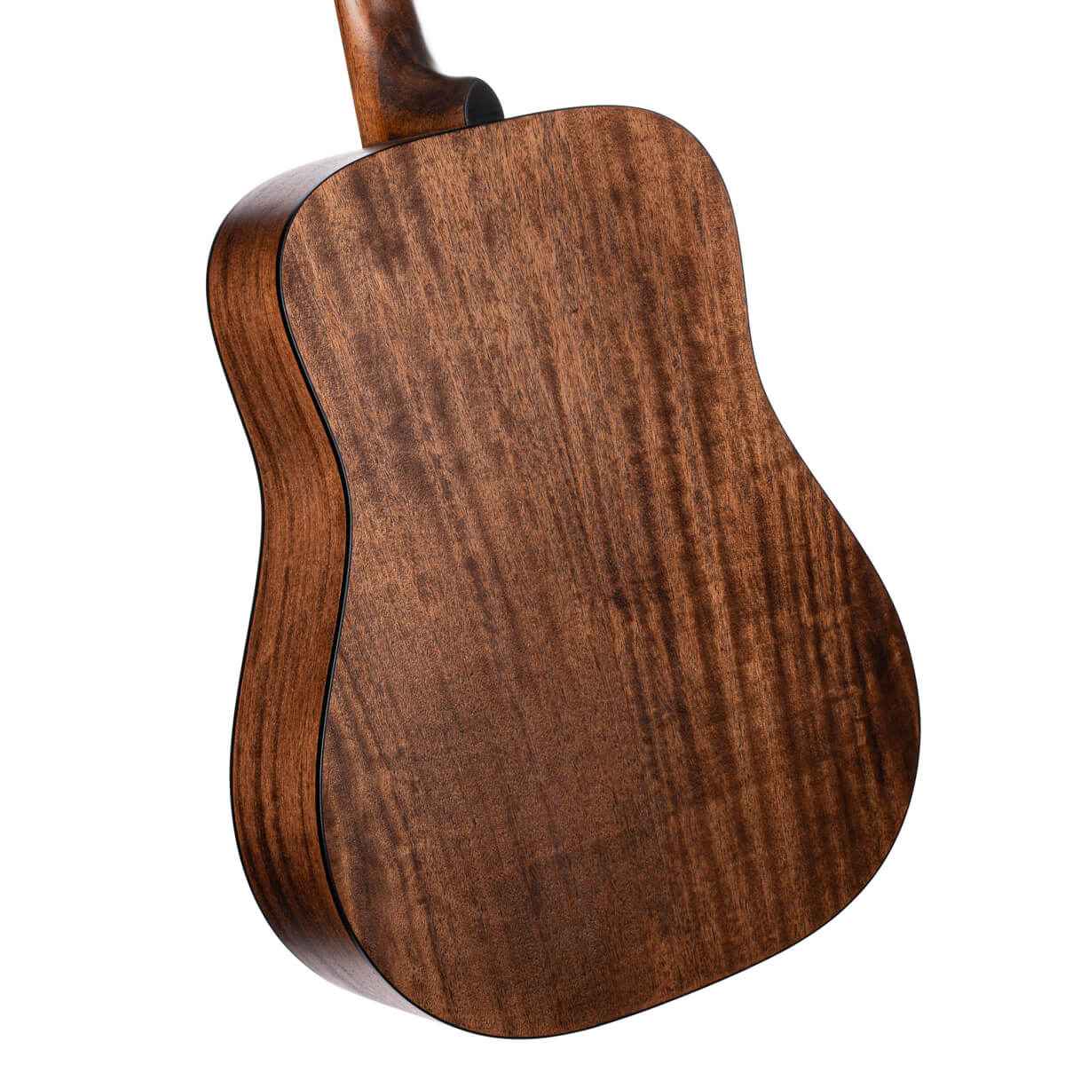 Cort Earth60 mahogany back detail