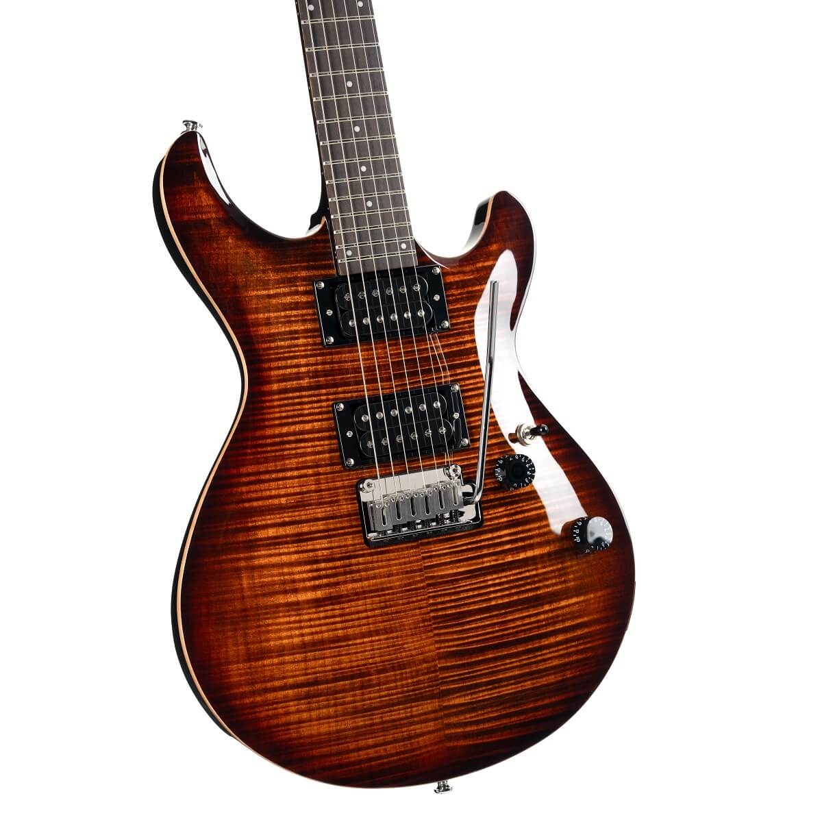 Cort M600T Tobacco Sunburst, flamed maple top