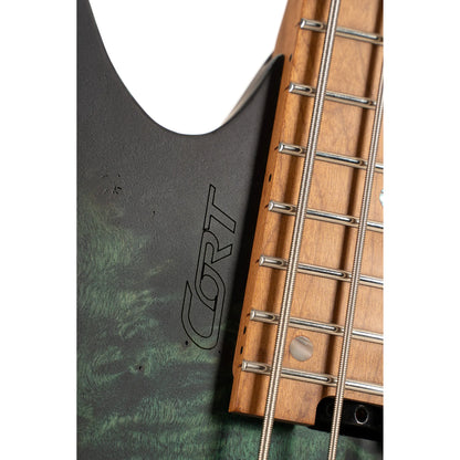 B-Stock: Cort Space 4 Bass Star Dust Green (B2, Moderate Cosmetic Damage)