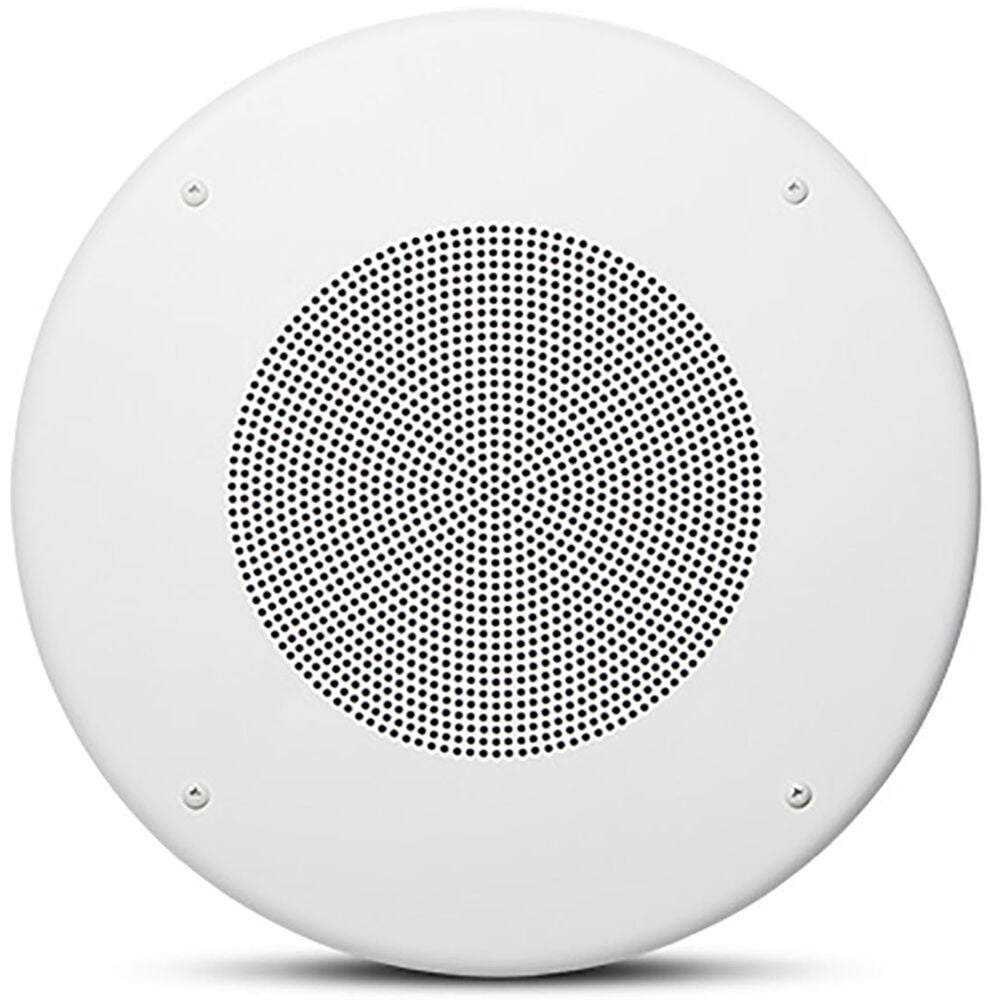 JBL Single 8" Commercial Series Ceiling Speaker, 97 dB Sens,10W Multi-Tap