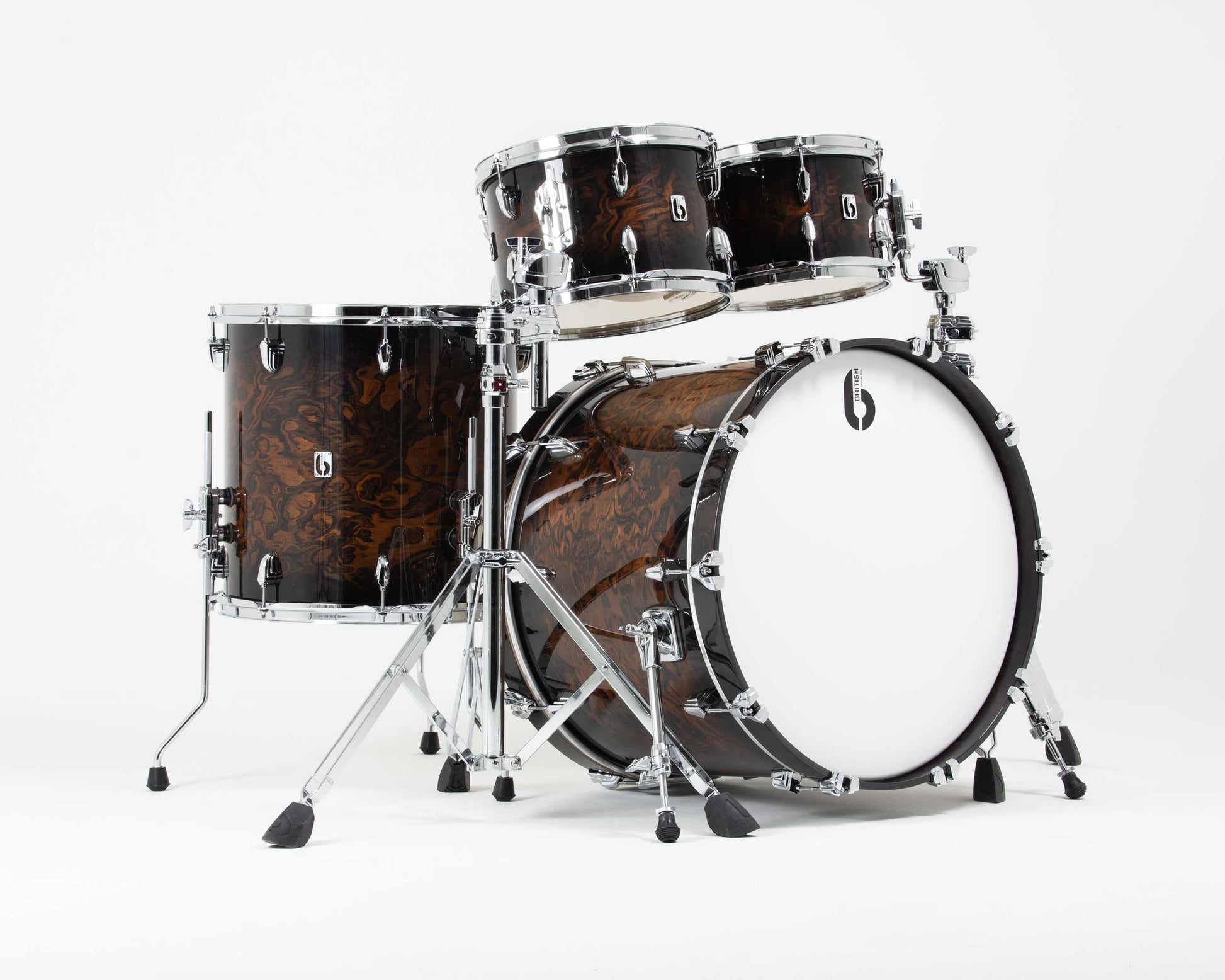 British Drum Co. Legend Series Ultra 20" Fusion Drum Kit