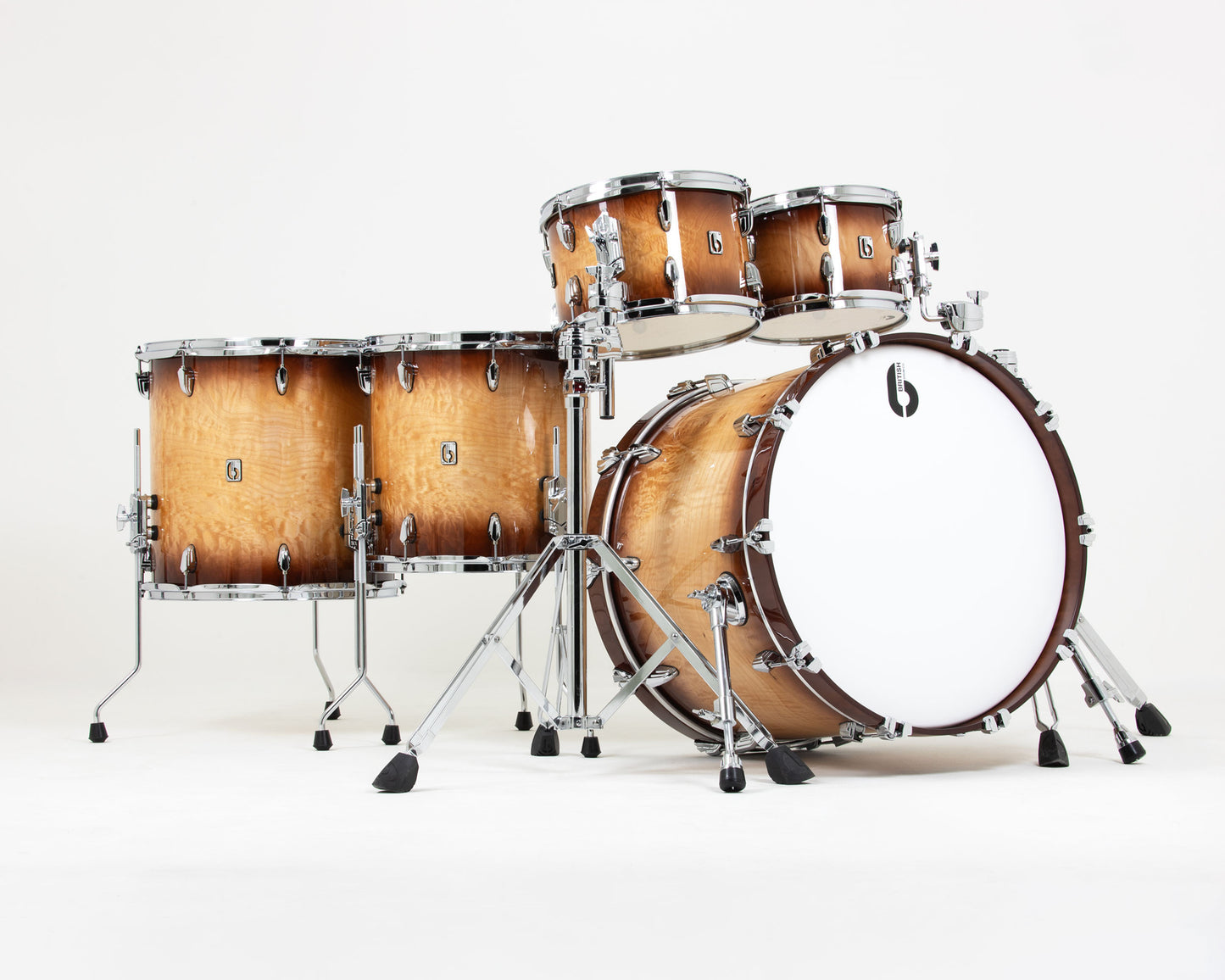 British Drum Co. Legend MBX (Maple) Series 22" US Club Drum Kit