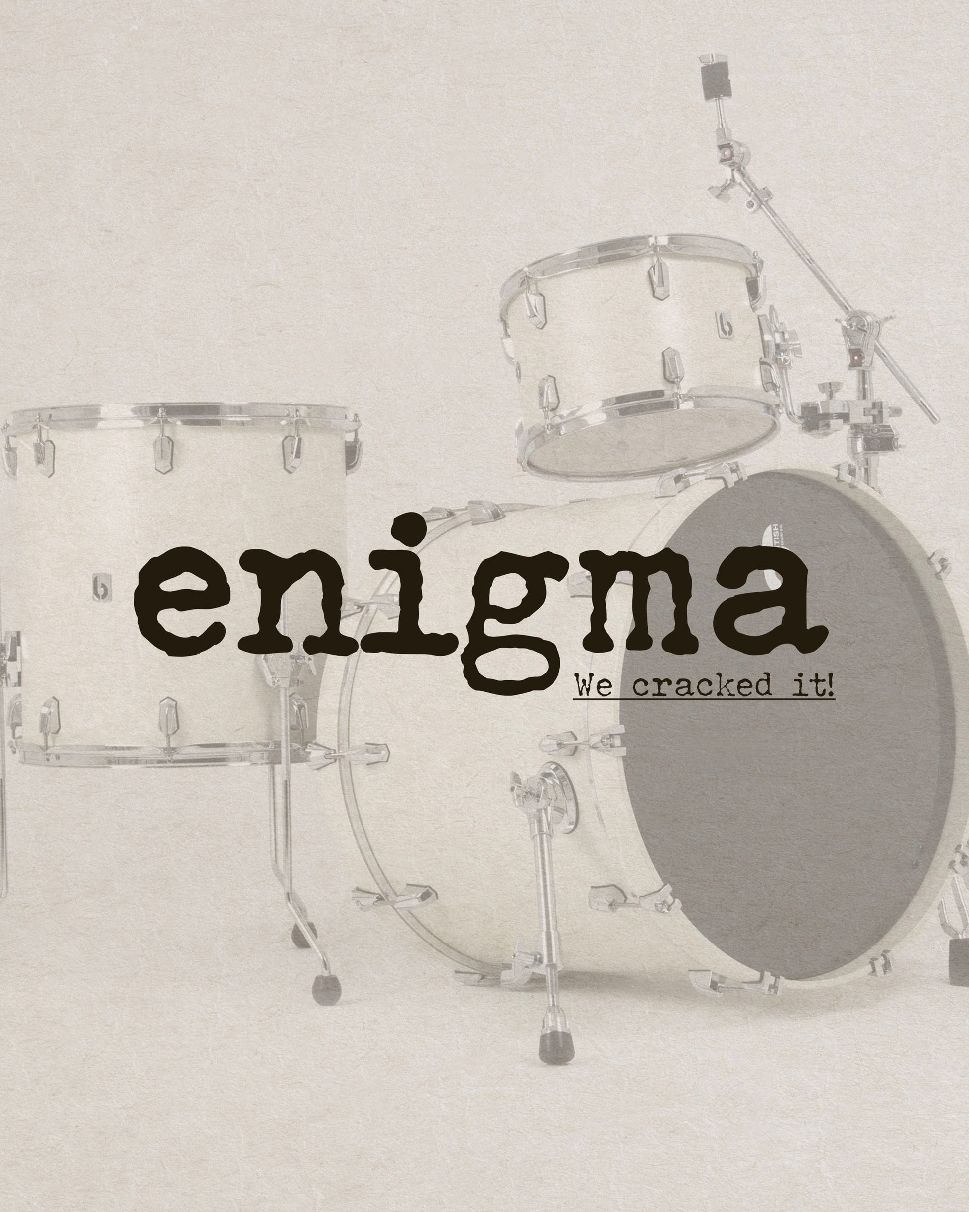 British Drum Co. Enigma Series 22" Club Drum Kit