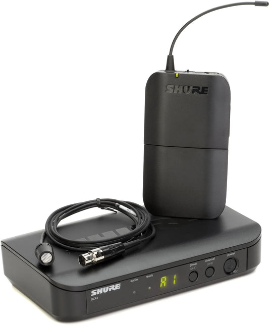 Shure BLX14/CVL Wireless Lavalier Microphone System - H10 Band