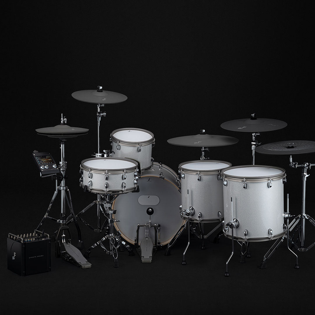 EFNOTE PRO 703 Power electronic drum kit performance view
