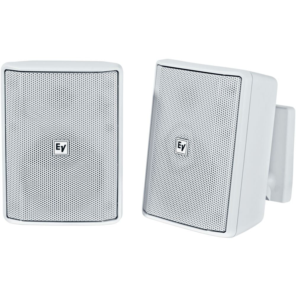 Electro-Voice EVID-S4.2TW 4" Installation Loudspeaker, 70V/100V (Pair) - White