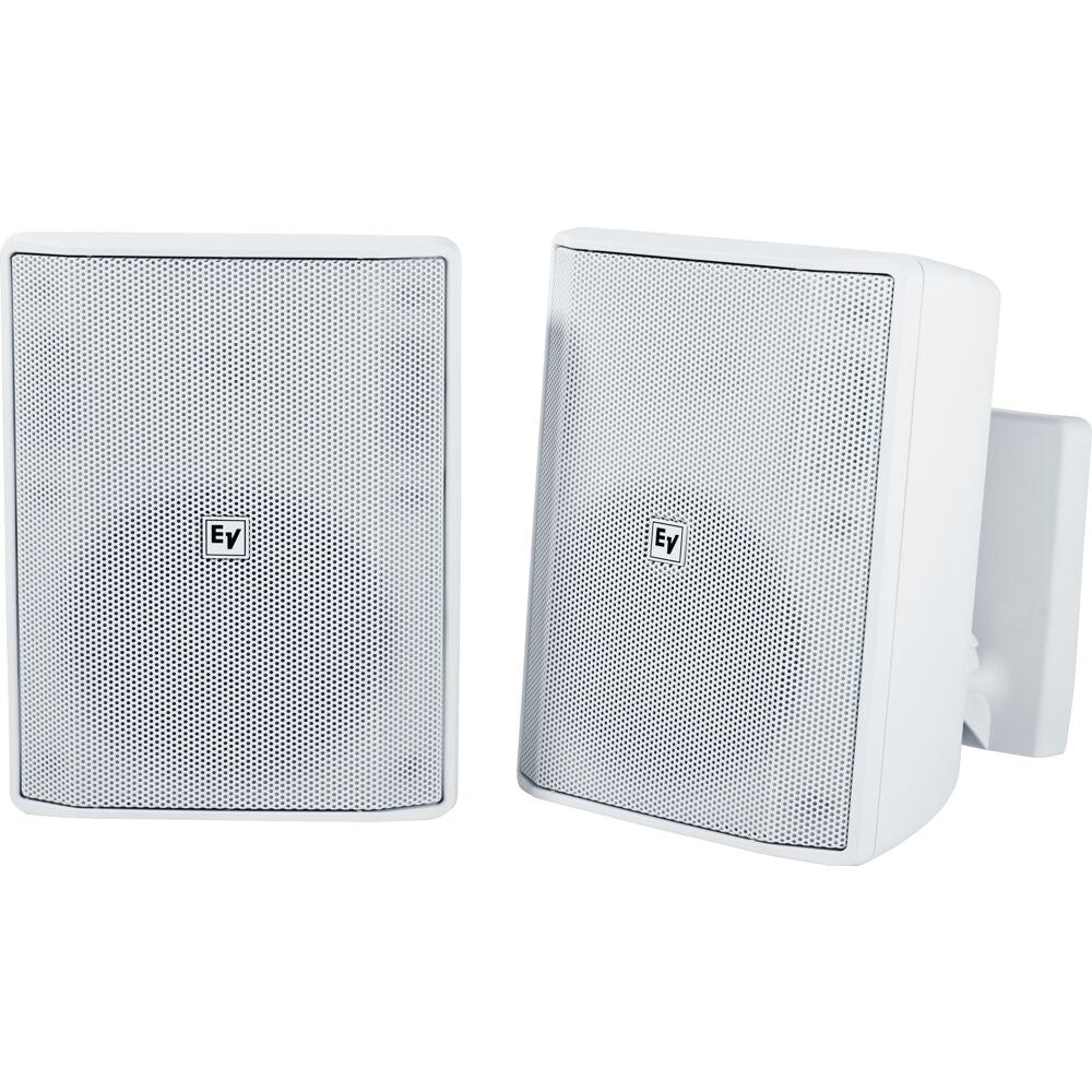 Electro-Voice EVID-S5.2TW 5" Installation Loudspeaker, 70V/100V (Pair) - White