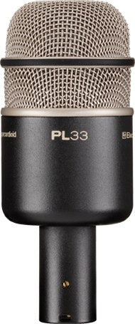 Electro-Voice PL33 Kick Drum Microphone, Dynamic, Supercardioid