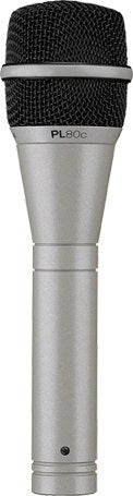 Electro-Voice PL80C Vocal Microphone, Dynamic, Supercardioid, Ultra Low Noise / CLASSIC FINISH