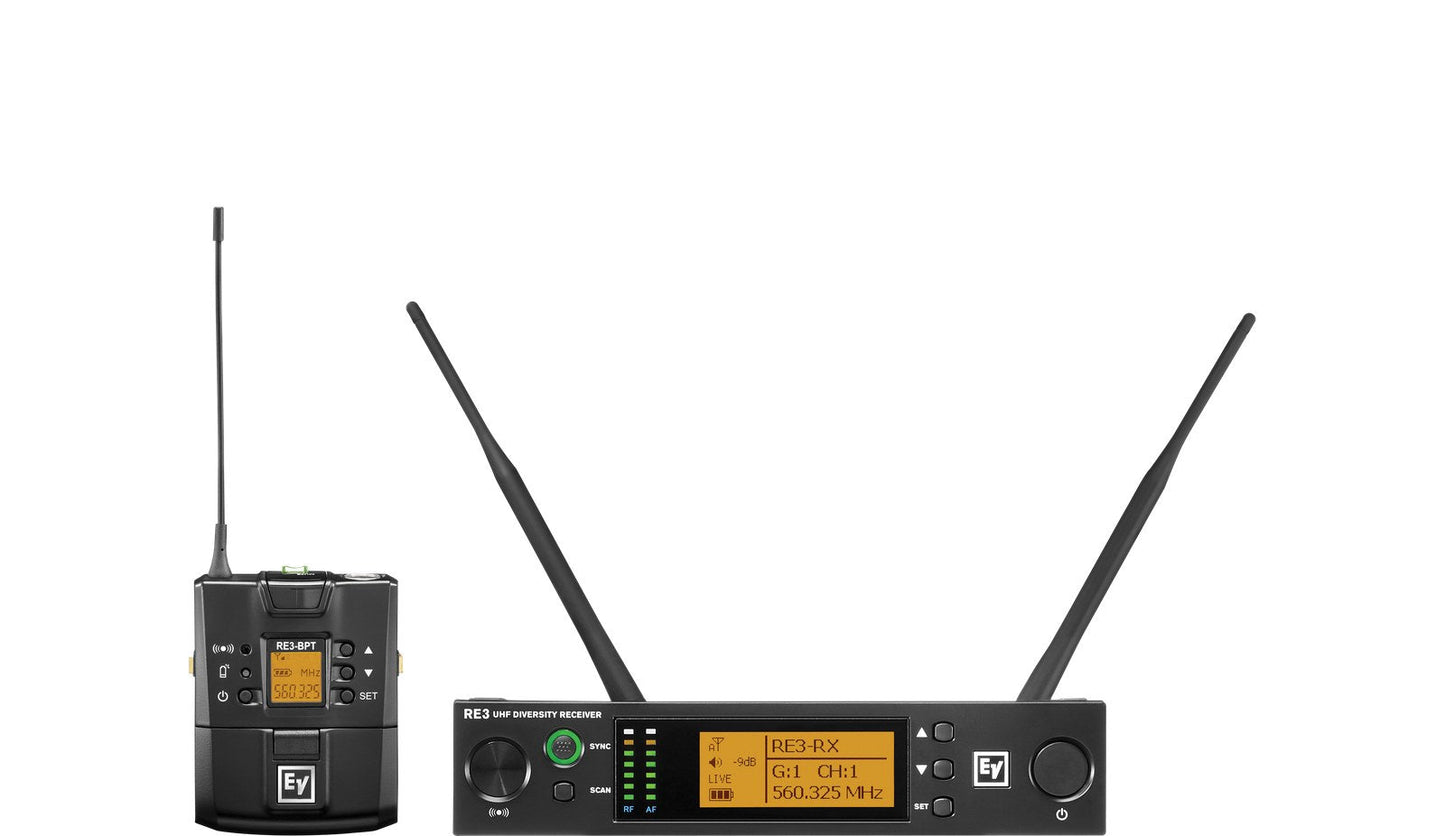 Electro-Voice RE3-BPKRSB-5H Bodypack Set, for Ref Switch 560-596MHZ