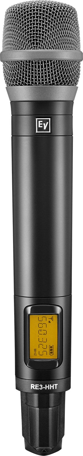 Electro-Voice RE3-HHT520-5H Handheld Transmitter with RE520 Head, 560-596 MHz