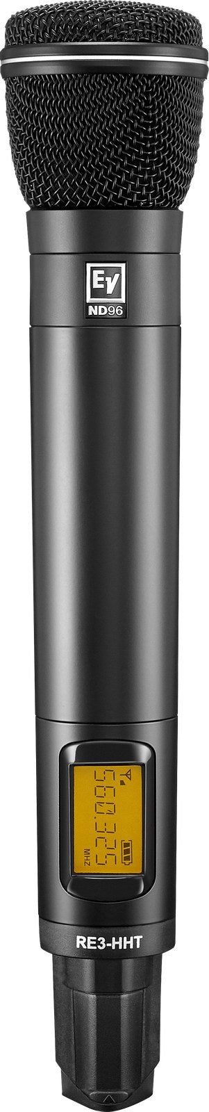 Electro-Voice RE3-HHT96-6M Handheld Transmitter with ND96 Head, 653-663 MHz