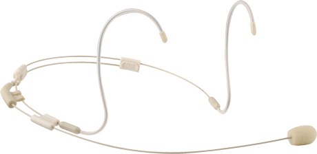 Electro-Voice RE97-2TX-BEIGE RE97-2TX Beige, Omni 2-SIDED Low Profile Headworn Microphone W/ Telex TA4F Connector