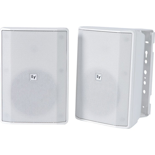 Electro-Voice EVID-S5.2XW 5" Installation Loudspeaker, 70V/100V (Pair) - White