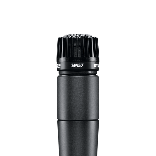 Shure SM57 cardioid dynamic instrument microphone