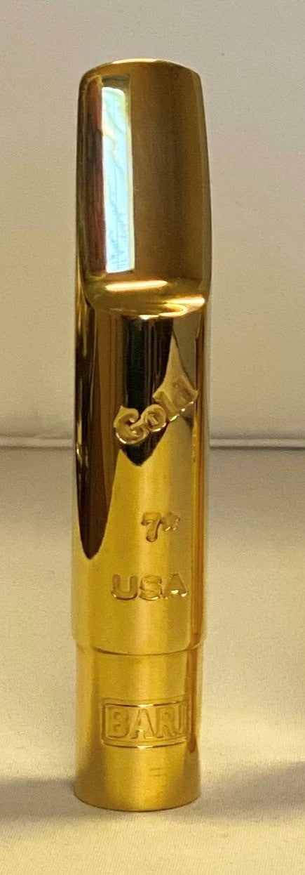BARI Gold Tenor Saxophone Mouthpiece