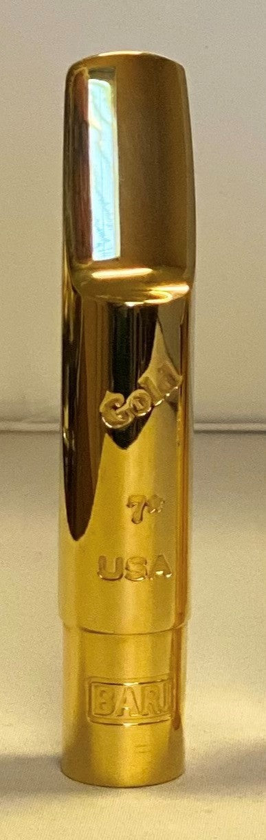 BARI Gold Baritone Saxophone Mouthpiece