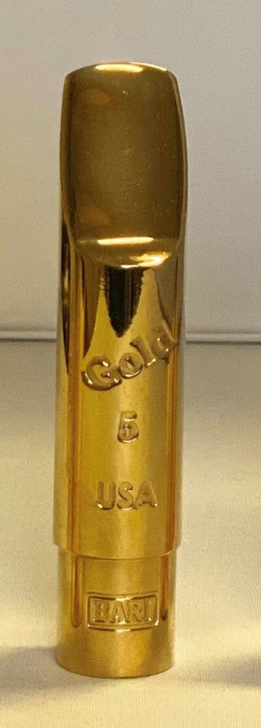 BARI Gold Alto Saxophone Mouthpiece
