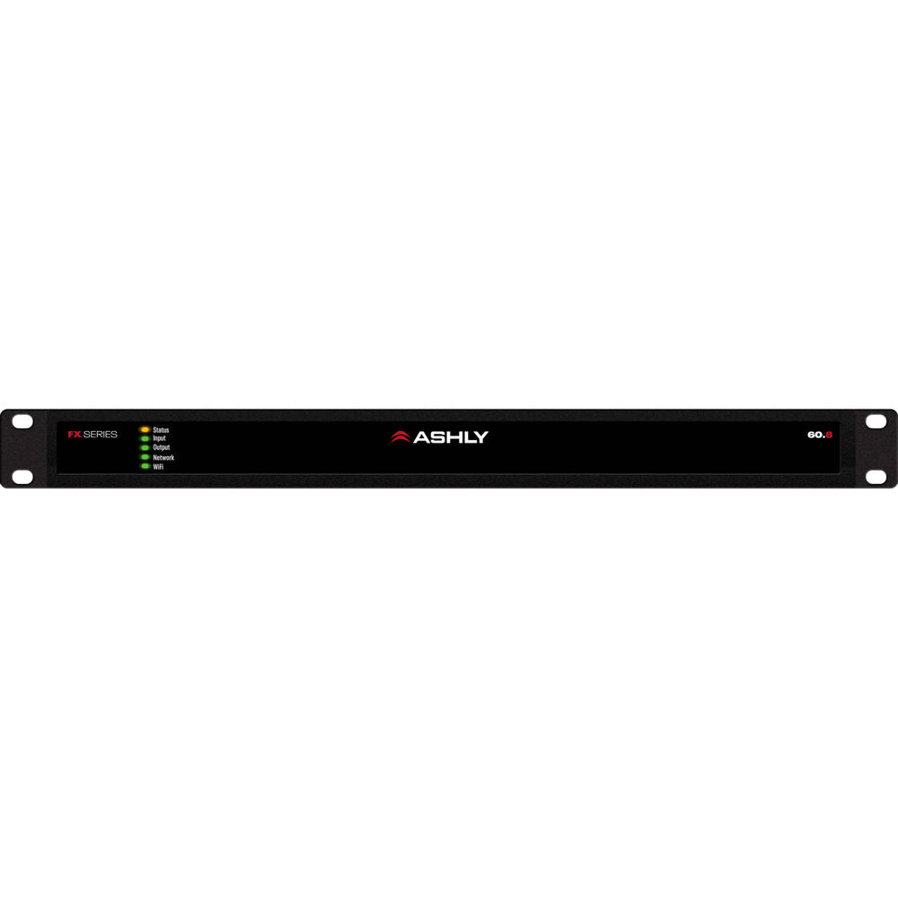 ASHLY 4-Ch Power Amp with DSP, 8X60W at 4/8 Ohms