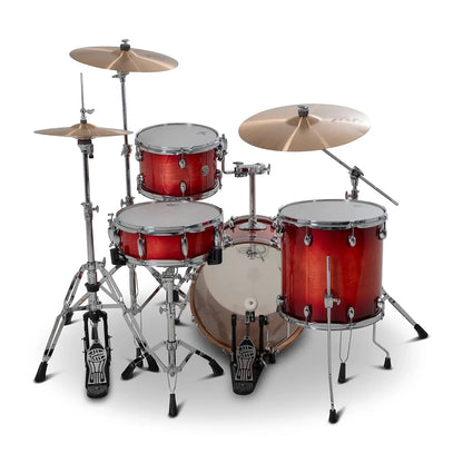 Gretsch Catalina Club 4-Piece Shell Pack in Gloss Crimson Burst, view 4